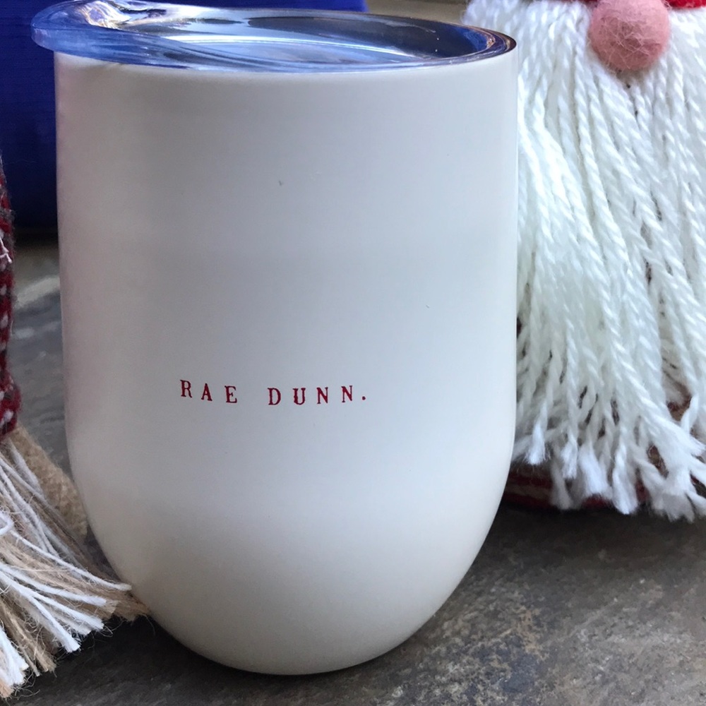 Rae Dunn “Cheers” wine tumbler NWT red lettering - Picture 4 of 6